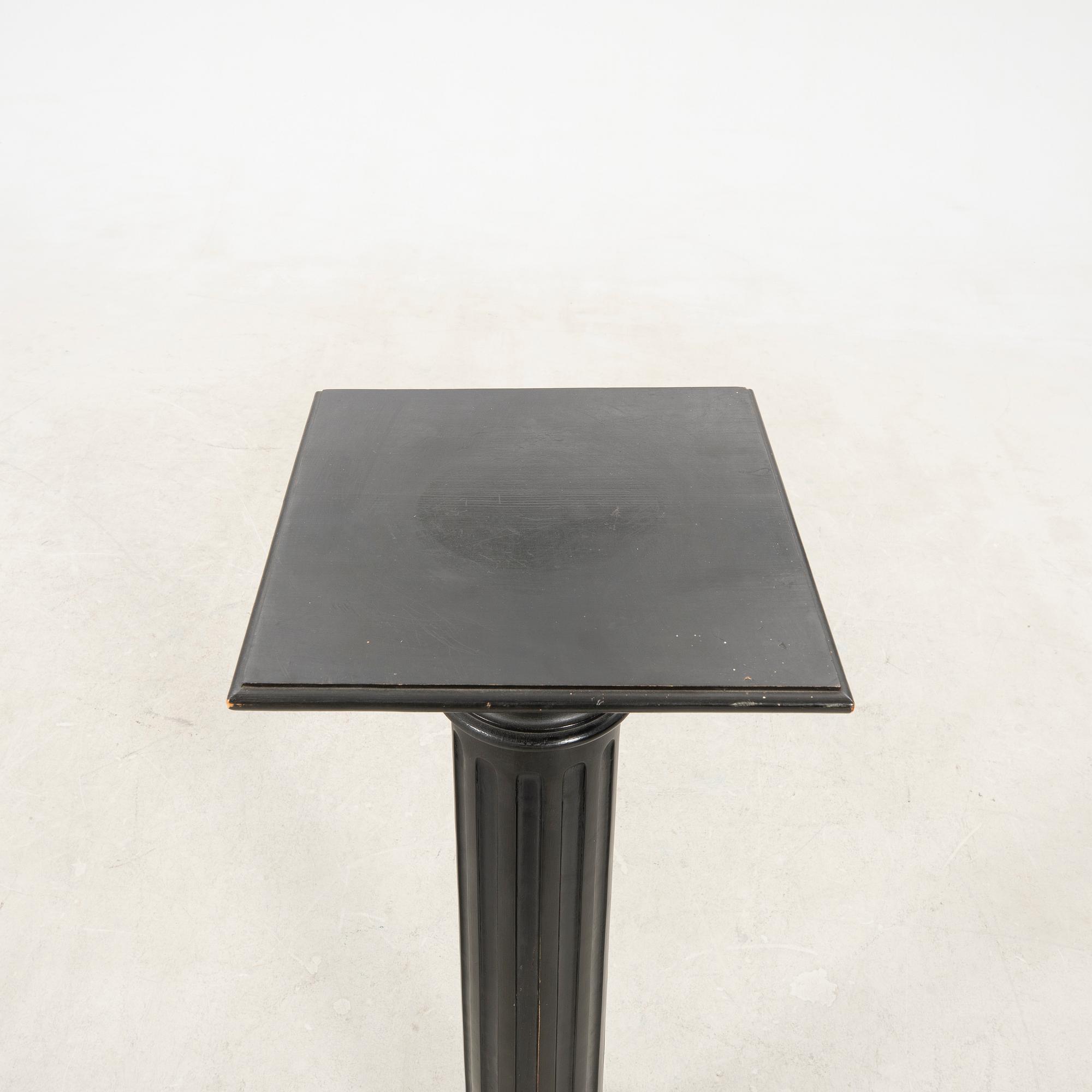 Pedestal circa 1900.