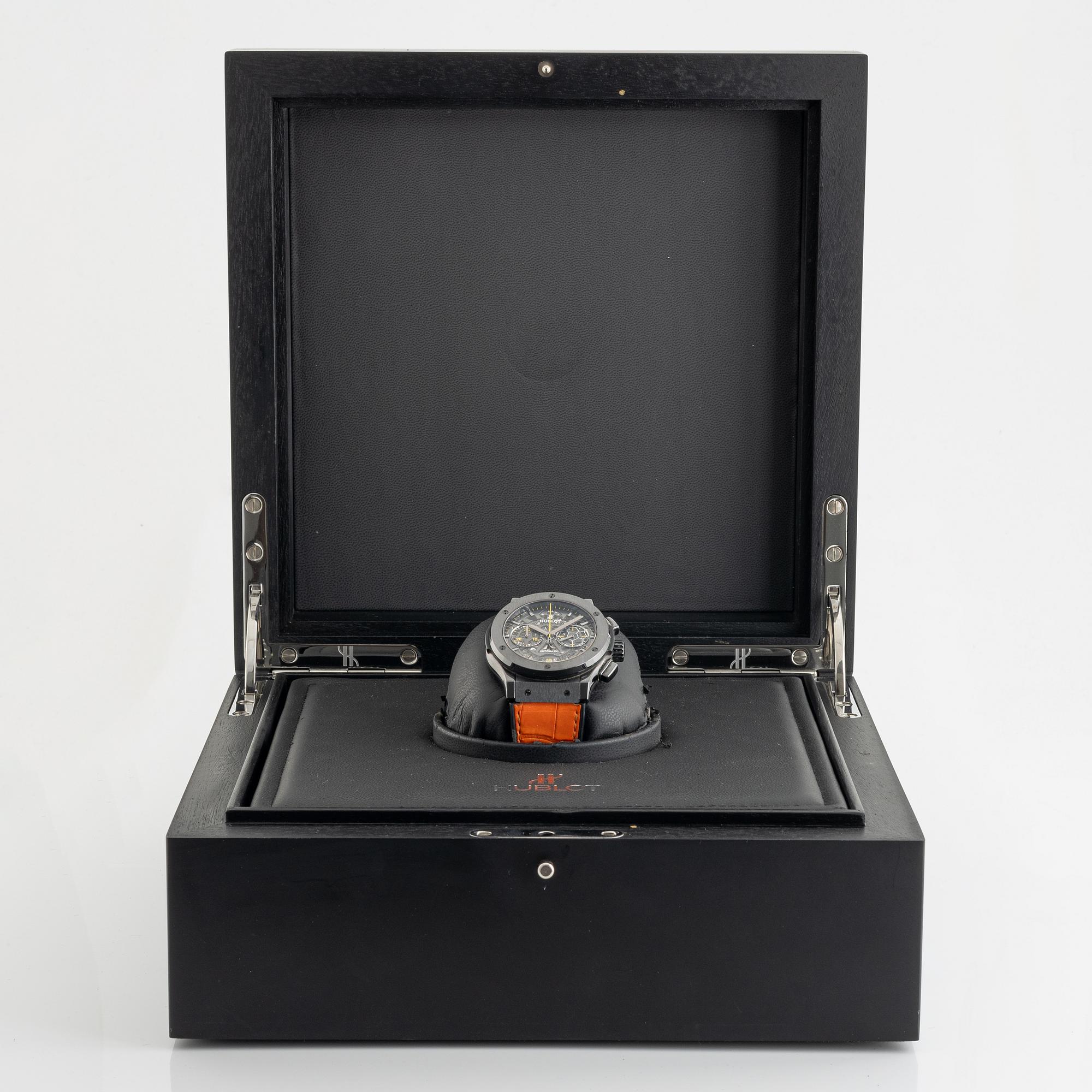 Hublot, Classic Fusion, Aerofusion, "Pelé Limited Edition", ca 2014.