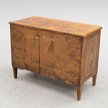 Byrå, tillskriven Jonas Westring (snickarmästare i Gränna 1798-1828), Gustaviansk.