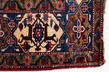 Carpet, Heris, antique, 350 x 245 cm.