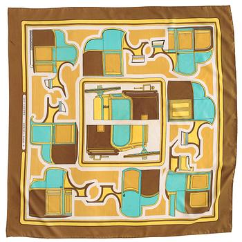 772. HERMÈS, scarf, "Les Coupés".