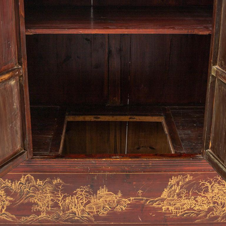 A Chinese cabinet, second half of the 20th century.