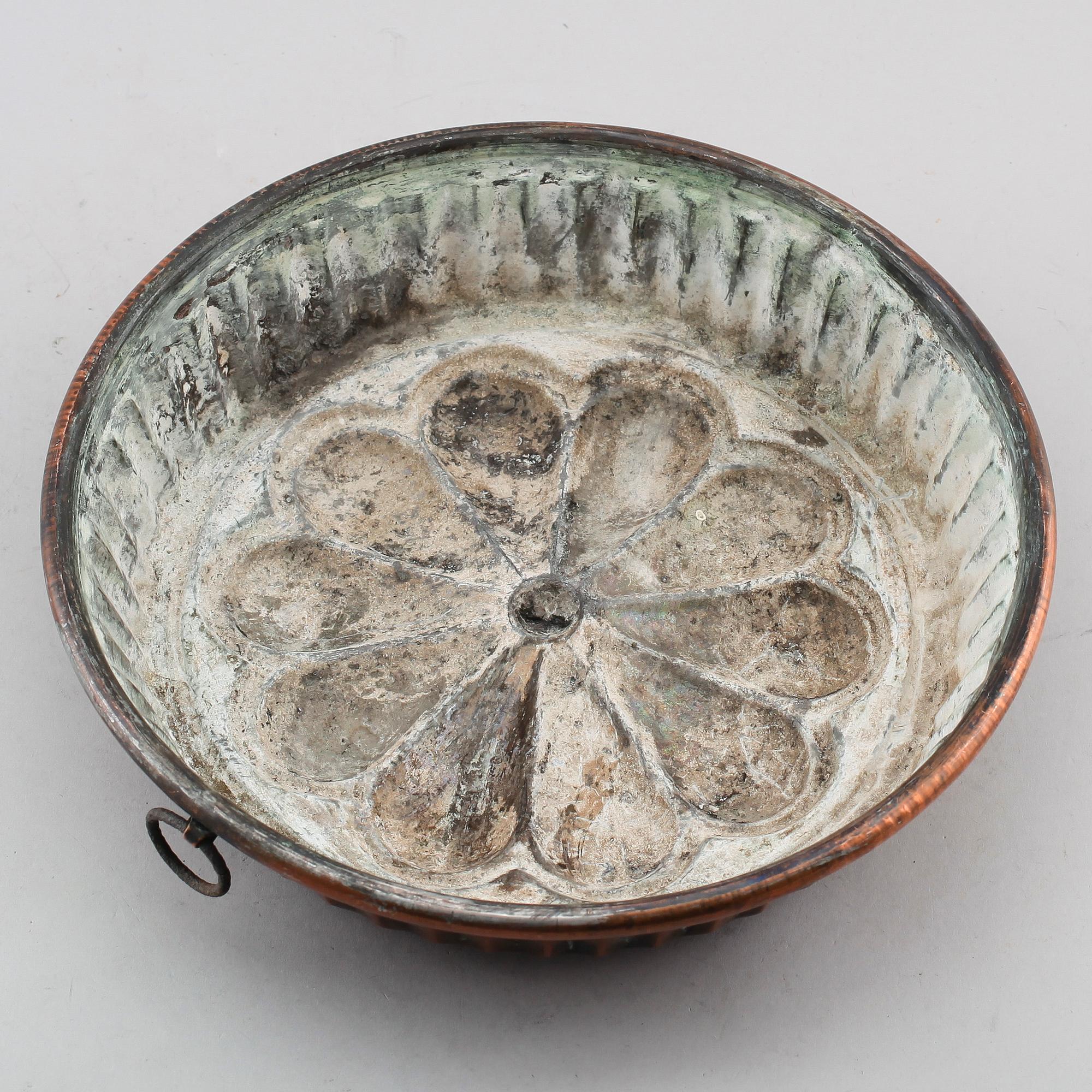 ALADÅBFORM, koppar, 1800-talets första hälft.