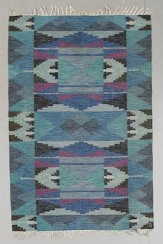 Ingegerd Silow · MATTA, rölakan, Ingegerd Silow, signerad IS. Ca 198 x 132 cm.