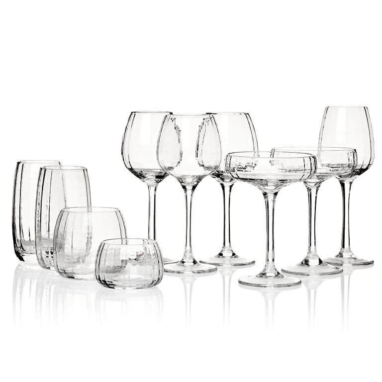 Claesson Koivisto Rune, "Wireframe", glasservis, 10 delar, prototyper, Sarasa, Japan, 2007.