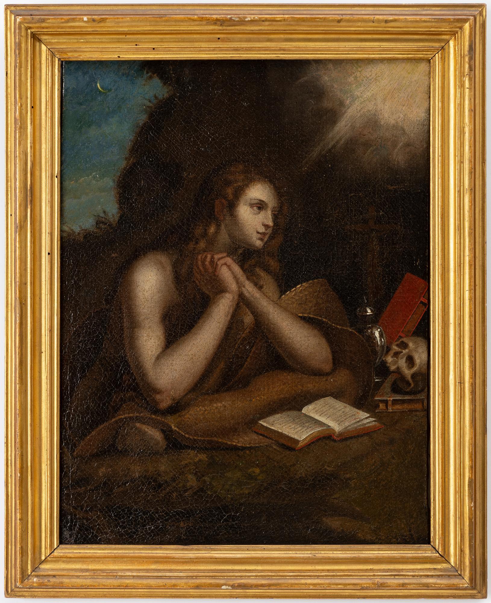 Domenico Robusti Tintoretto, hans efterföljd, Den botfärdiga Magdalena.