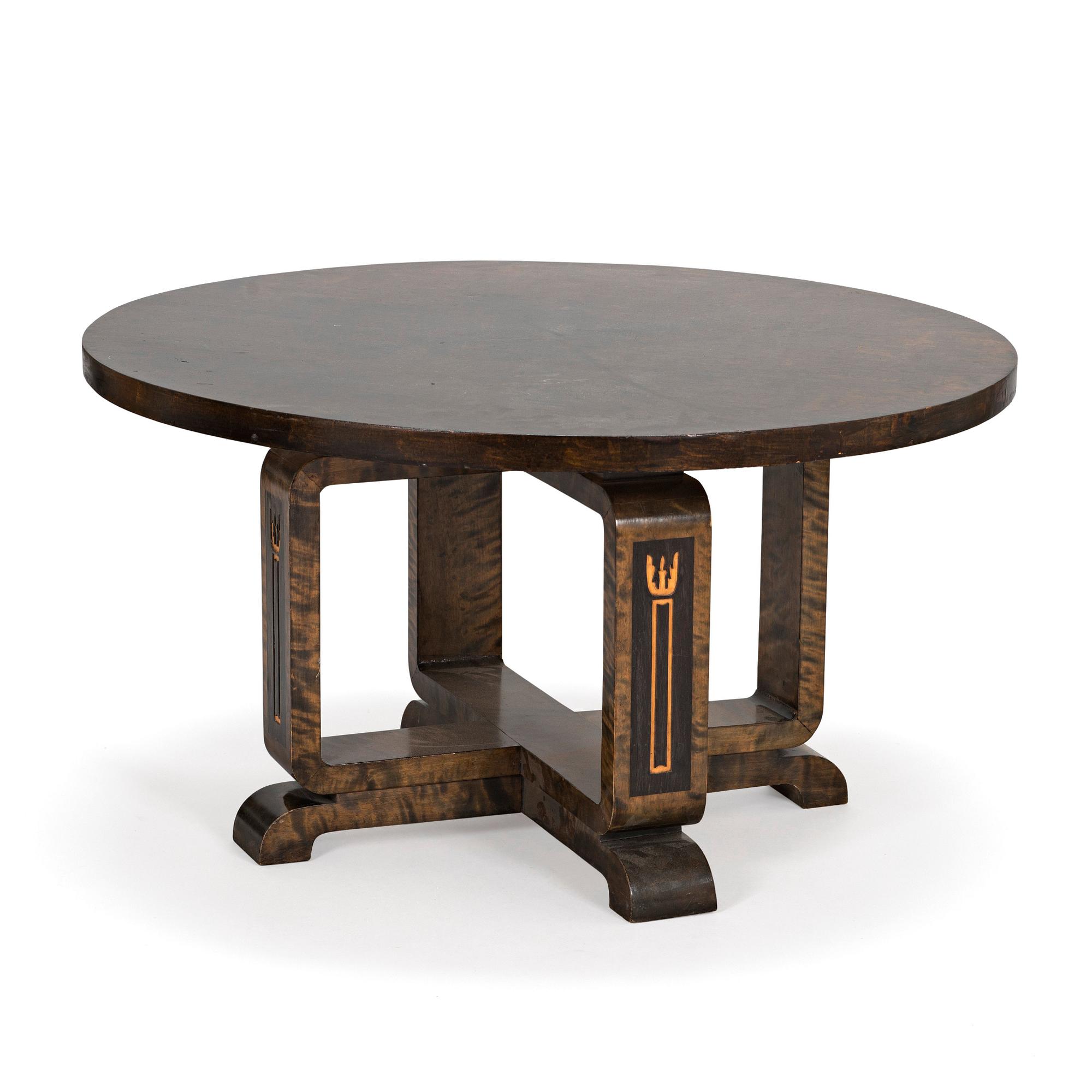 Birger Hahl, soffbord, beställningsarbete 1942.