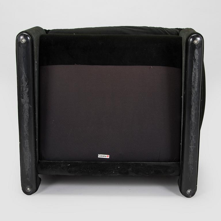 Vico Magistretti, nojatuoli, "Maralunga", Cassina, Italia.