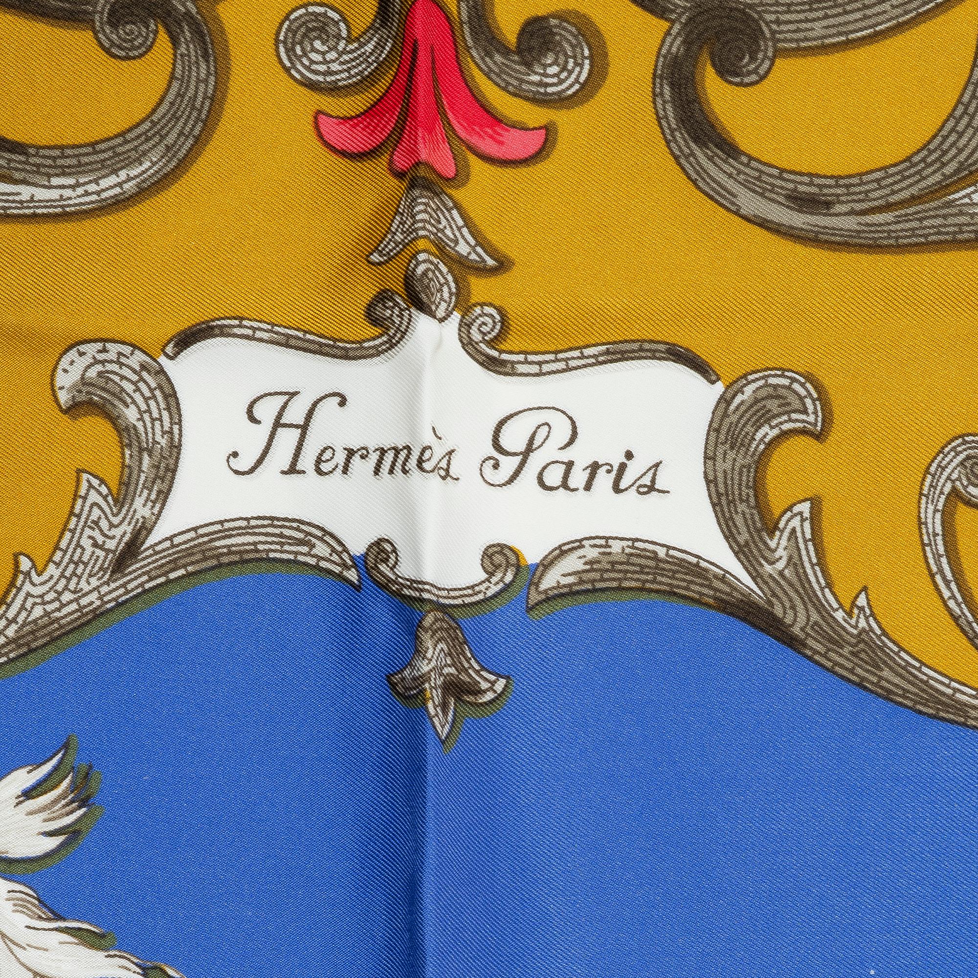 Hermès, scarf, "Cheval Turc".