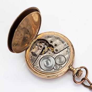 Elgin, pocket watch, hunter-case, 50 mm.