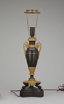 BORDSLAMPA,  Frankrike. 1800-talets första del. Senempire.