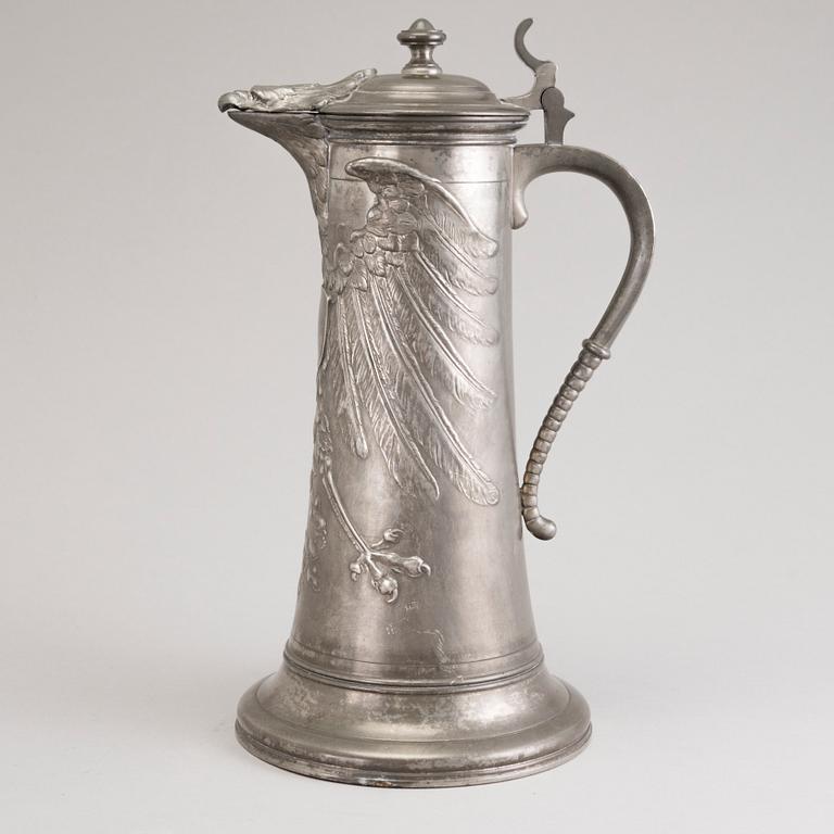 VINKANNA/ TILLBRINGARE, tenn, Kayserzinn, Jugend, 1900-talets första kvartal.