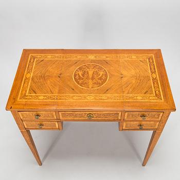 An late 19th-century writing desk, Italy.