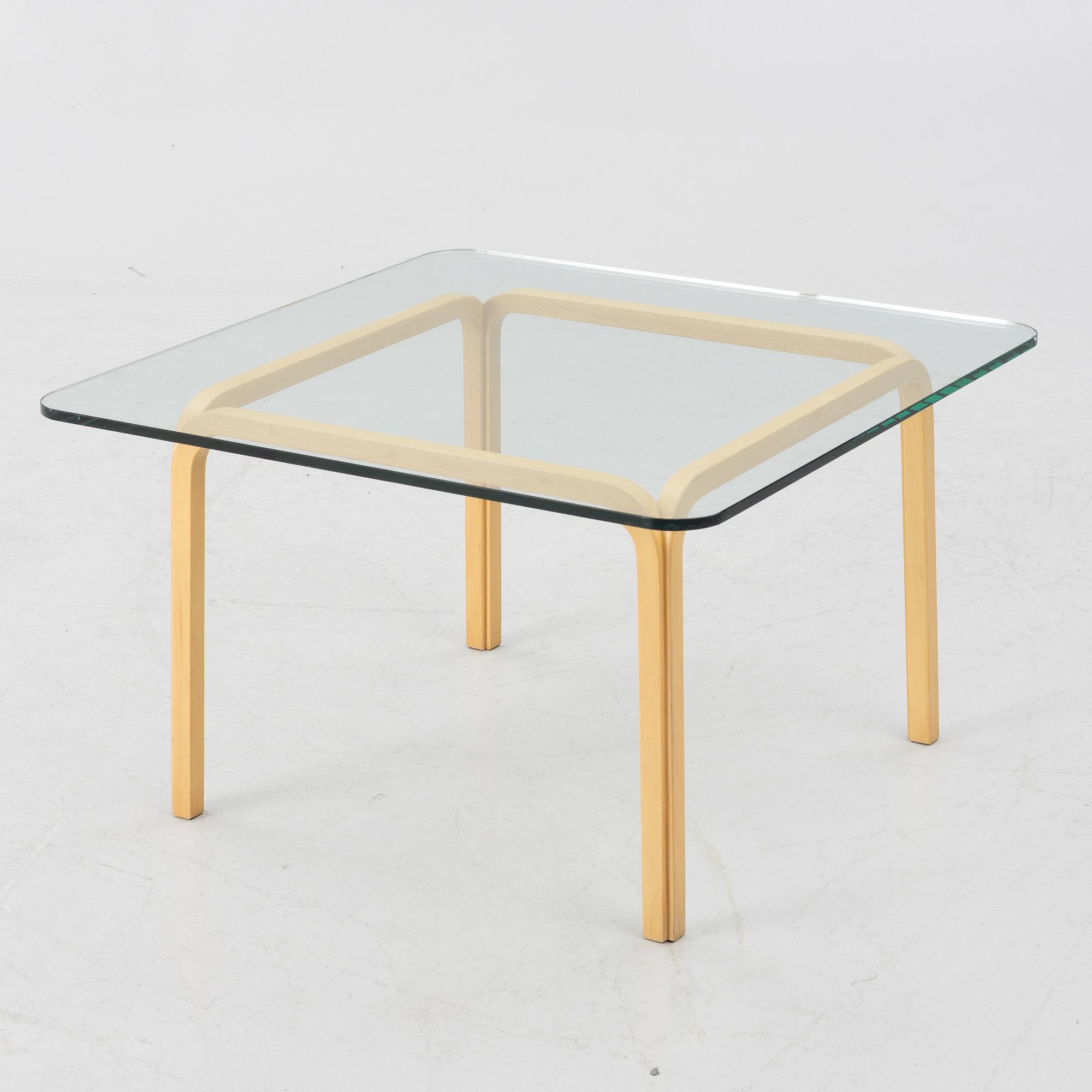 Alvar Aalto, Coffee table, model Y805B, Artek, Finland.