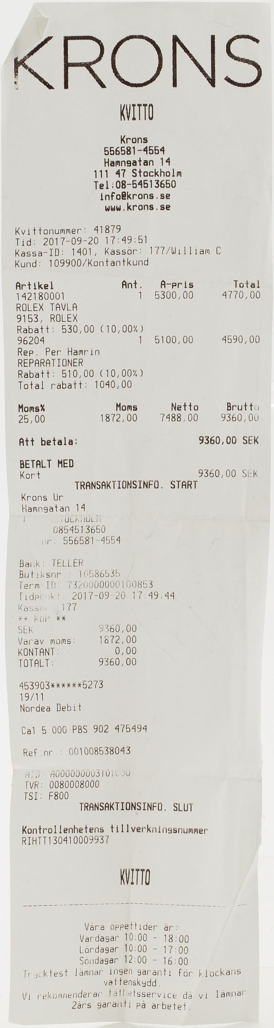 ROLEX, Oyster Perpetual, Day-Date (Swiss Made), Chronometer, wristwatch, 36 mm.