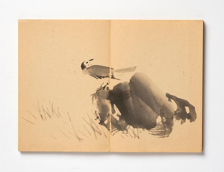 Two Chinese albums, one empty, early 20th century.