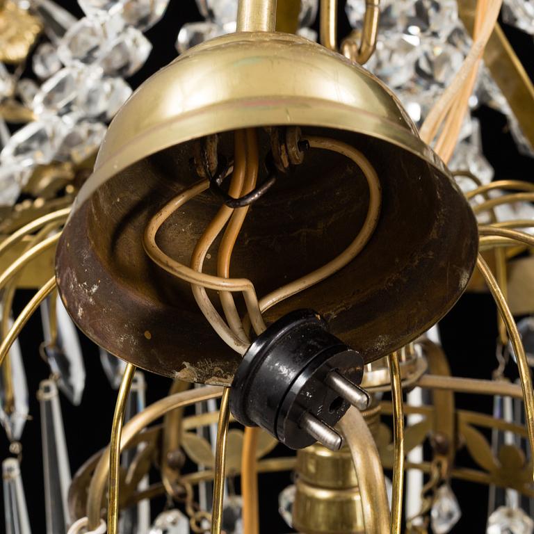 LJUSKRONA, rokokostil, 1900-tal.