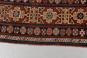 Gallerimatta, Antik Shirvan, sannolikt ca 370 x 140 cm.