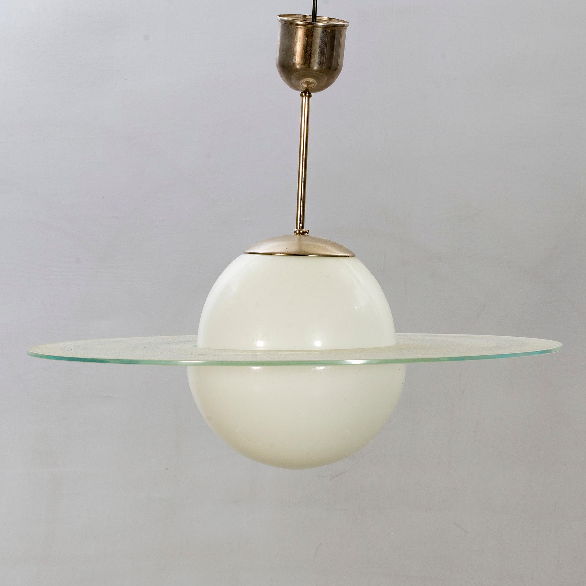 TAKLAMPA, "Saturnus" modern tillverkning.