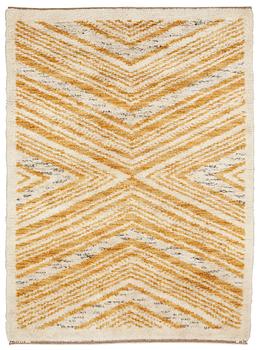 829. RUG. "Tigerfällen". Rya (knotted pile). 205,5 x 145,5 cm. Signed AB MMF BN.