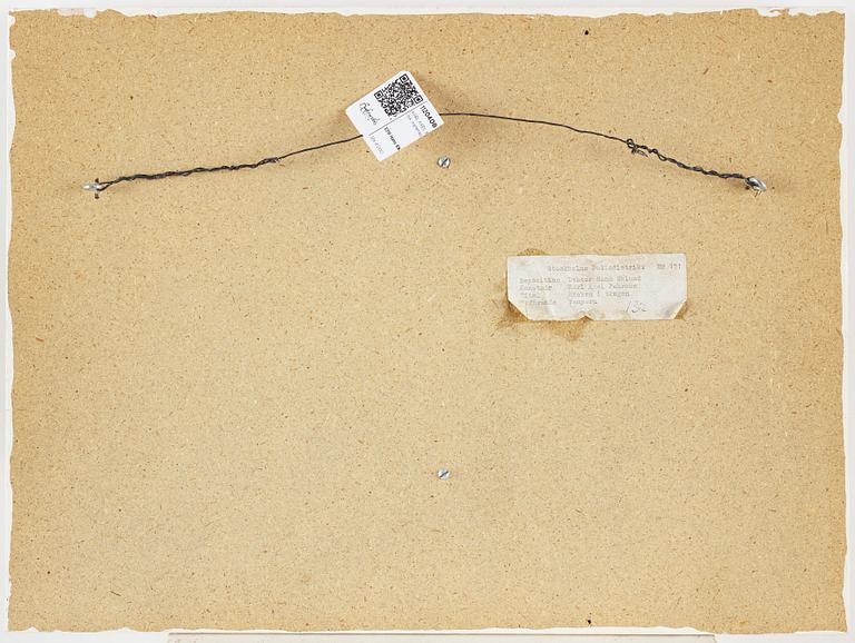 KARL AXEL PEHRSON, olja på duk, signerad och daterad -63.