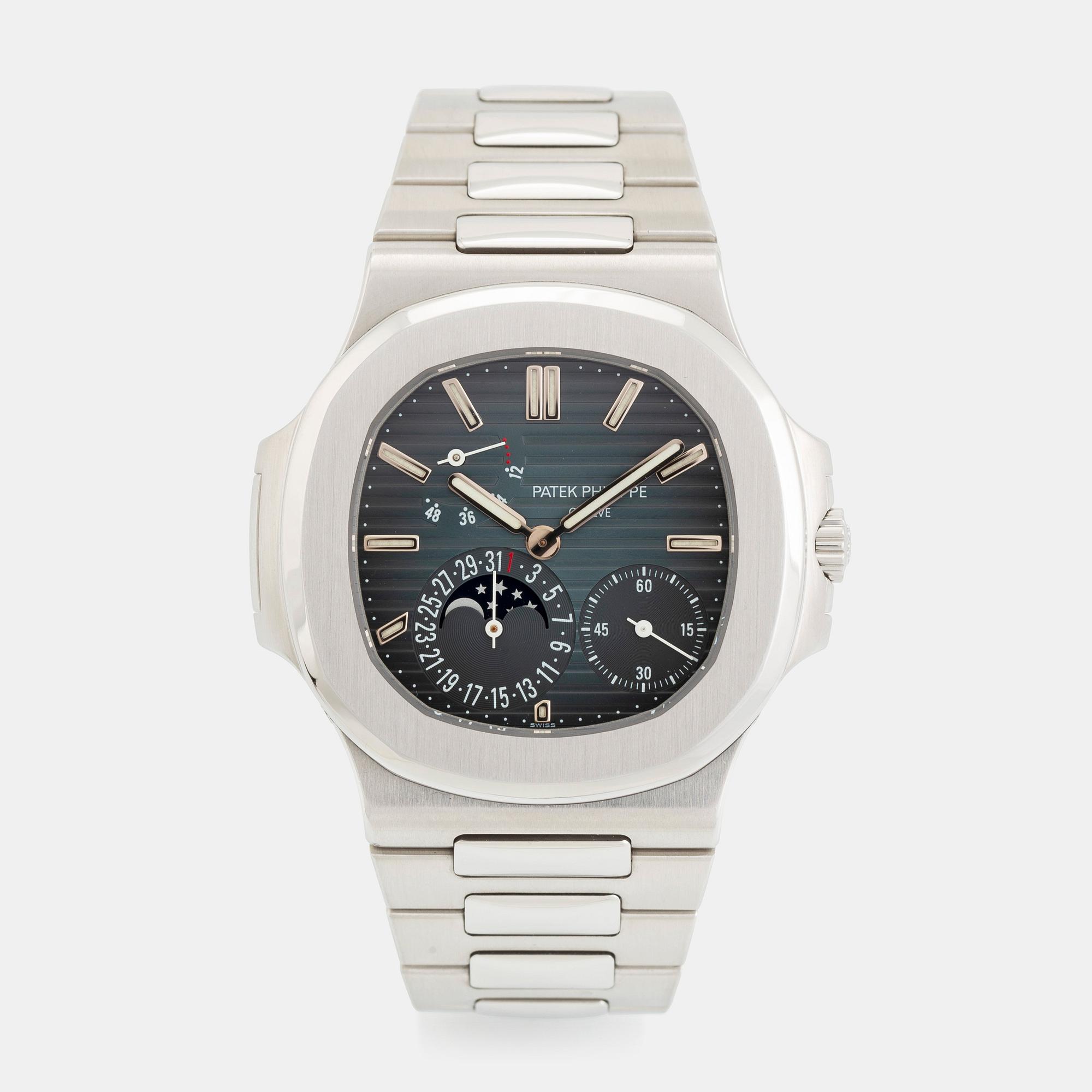 Patek Philippe, Nautilus, Moon Phase, ca 2009.