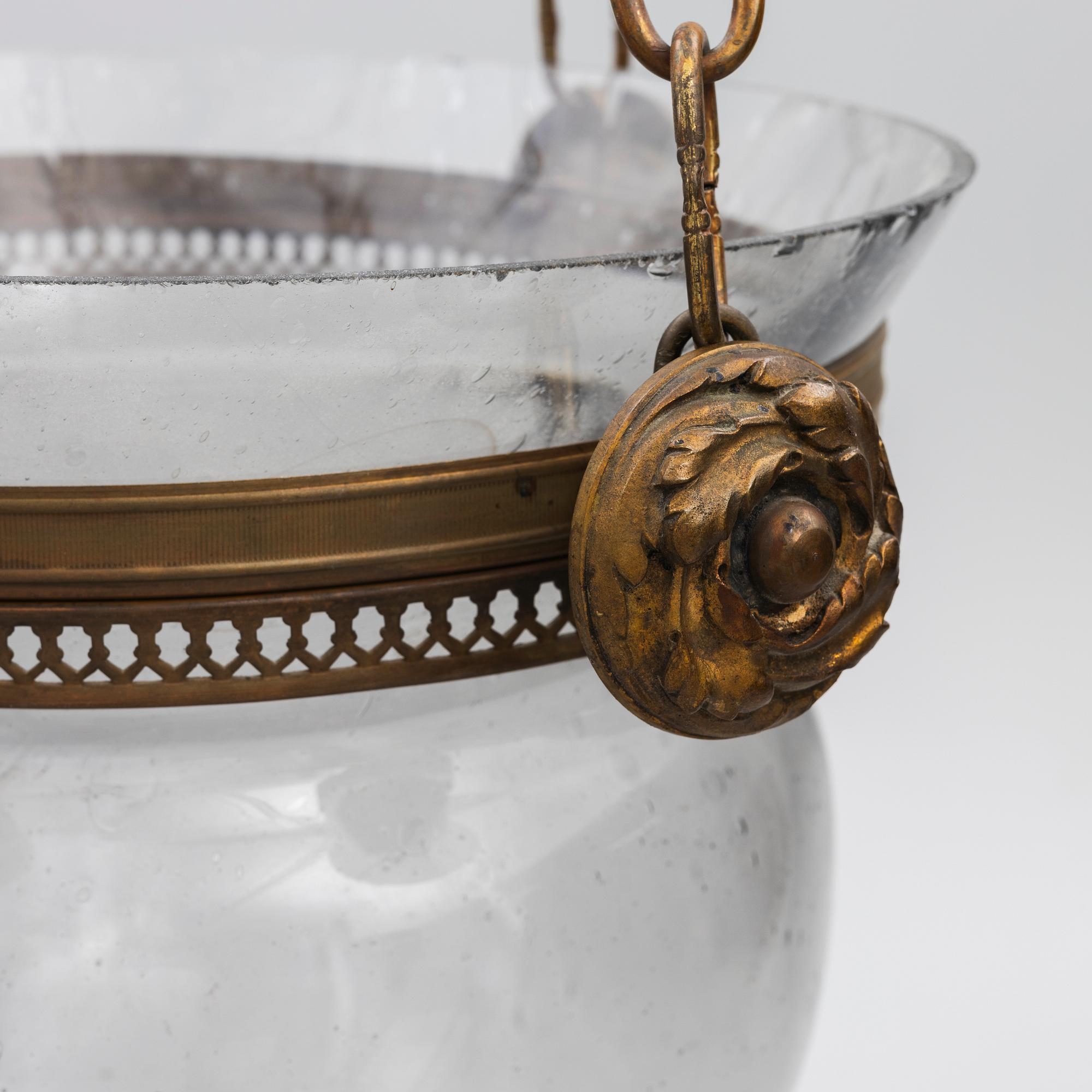 A lantern, aorund 1900.