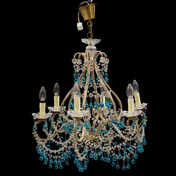 A 1930's/40's chandelier.