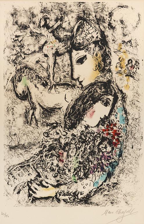 Marc Chagall, "Les enchanteurs".