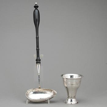 PARTI SILVER, 4 delar, ca 1920-tal.