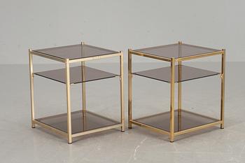 LAMPBORD, ett par, 1900-talets sista fjärdedel.