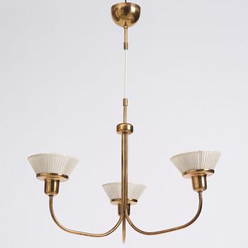 Josef Frank, a rare brass ceiling light model "G 2558", Firma Svenskt Tenn, 1950s-60s.