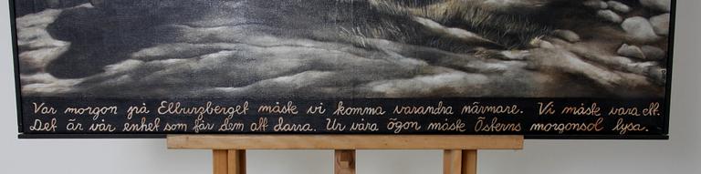 NILSSON, DITTE, olja på duk, sign o dat 79.
