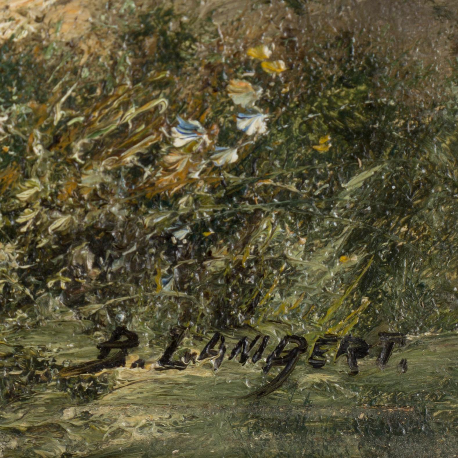 KARL KAUFMANN, oil on panel, signed B. Lambert.