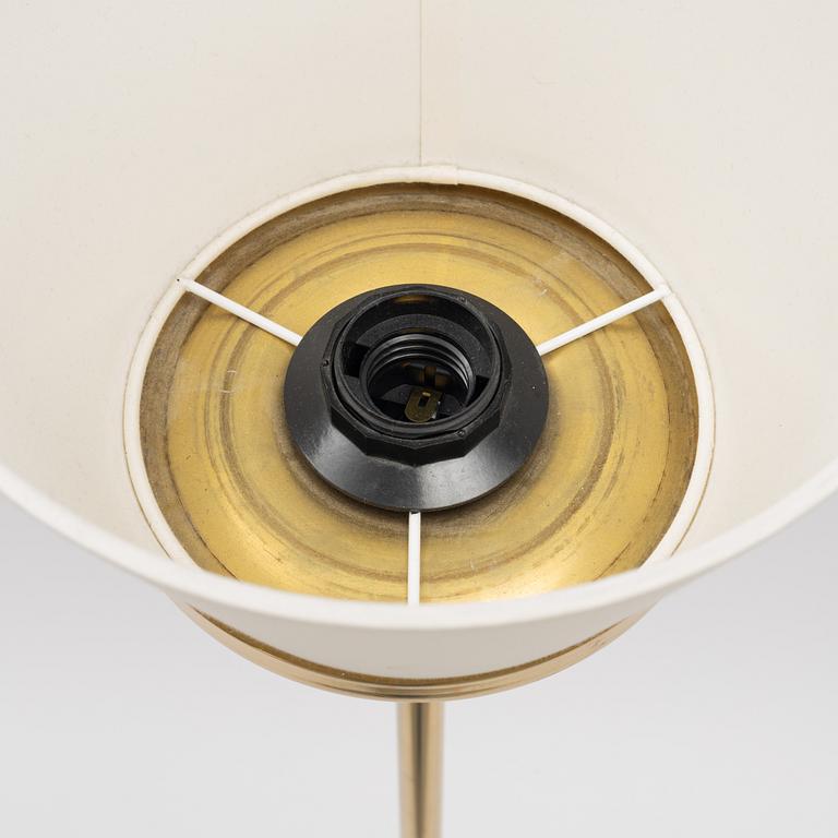 Josef Frank, a model 2424 brass floor lamp, Svenskt Tenn, Sweden 2000s.