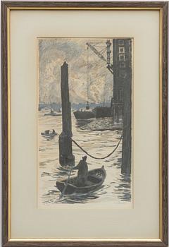 Roland Svensson, "Upper pool Thames".
