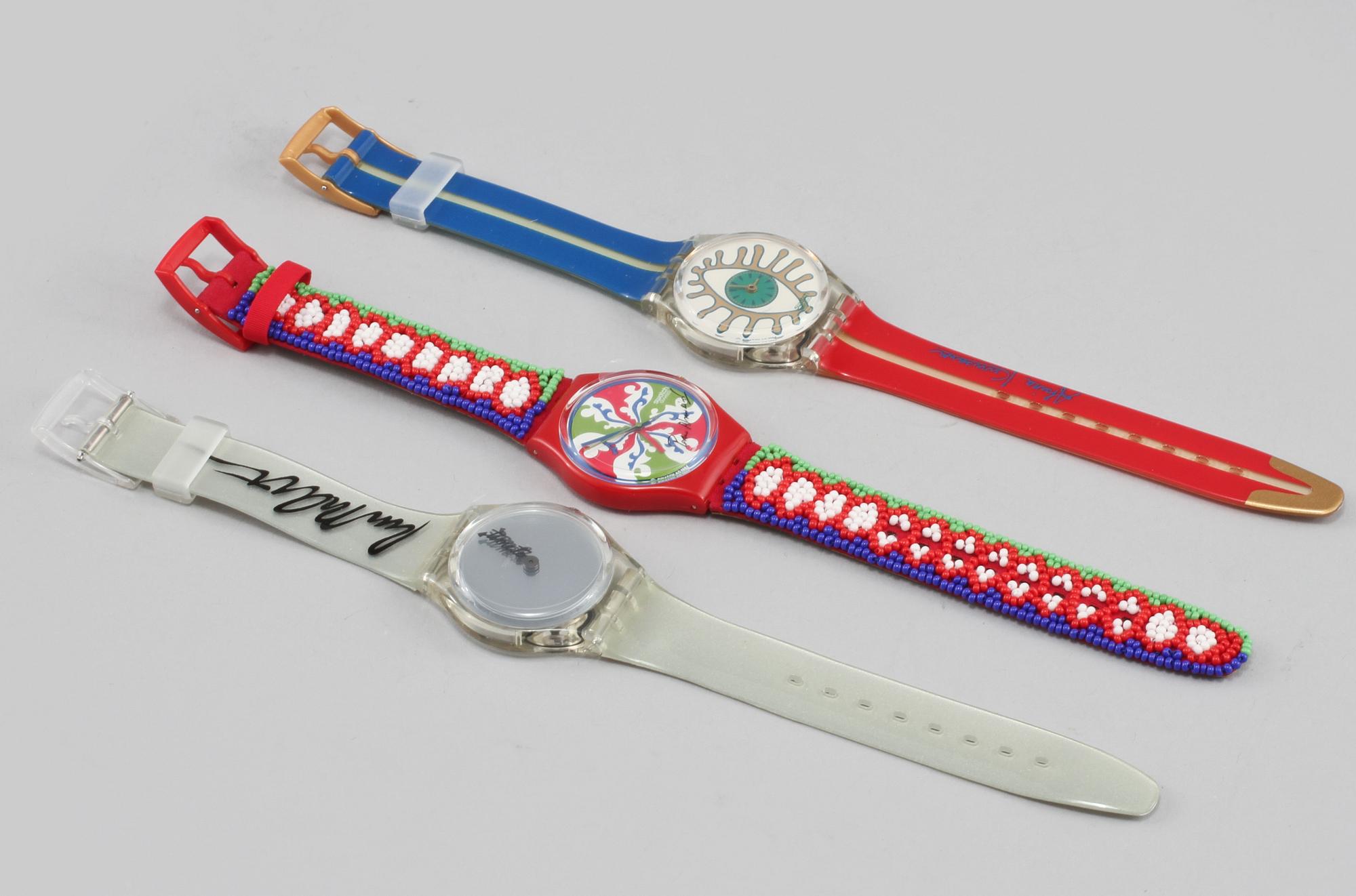 Swatch - Cinema Set (100 years of Cinema 1895 - 1995) Limited 2945/5555. 34mm. Vår/sommar 1995.