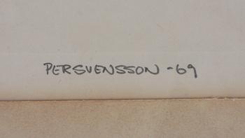 SVENSSON, PER, etsning, sign o dat -69.