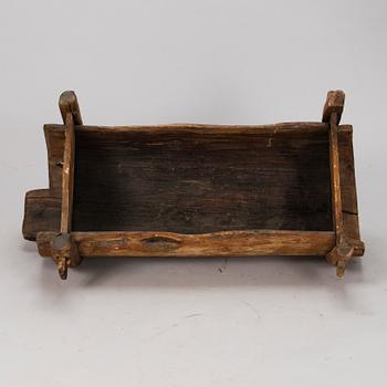 ABREUVOIR/INFANT BED and A PAIR OF DOORS, Finland, Österbotten 19th century.