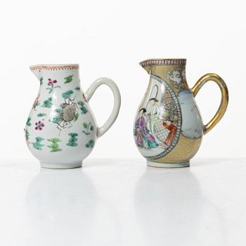 A group lot of Chinese Export porcelain, Qing dynasty, 18th century.  (6 pieces).