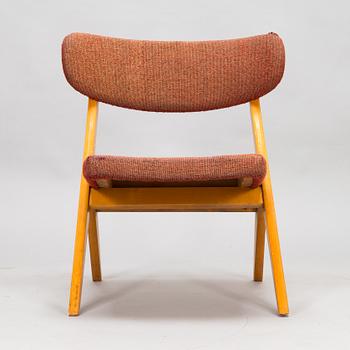 Ilmari Lappalainen, stol, "Bambino" modell 2429, Asko 1900-talets mitt.