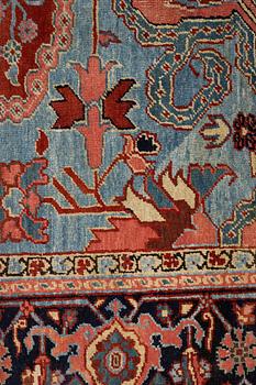 A carpet, semi-antique Heriz, ca 376-373,5 x 267 cm.