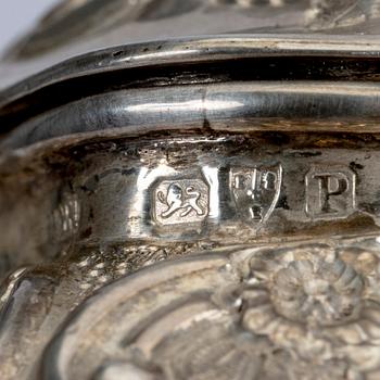 Sockerskrin silver rokokostil Chester England 1898.