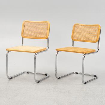 A set of six chairs, Italy, late 20th Century.