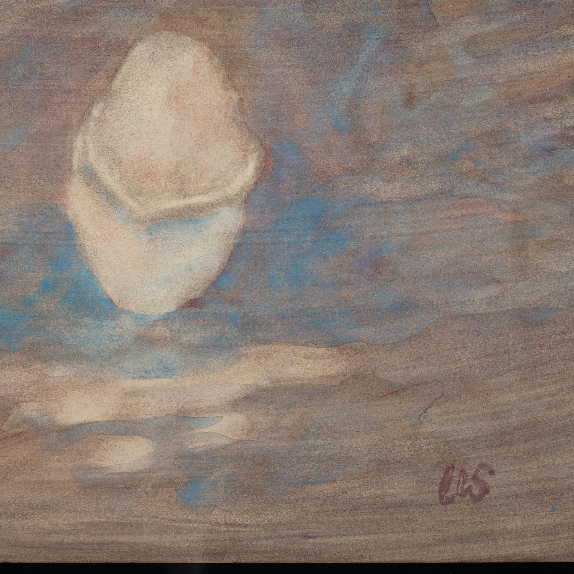 Ulrik Samuelson, watercolour, signed US.