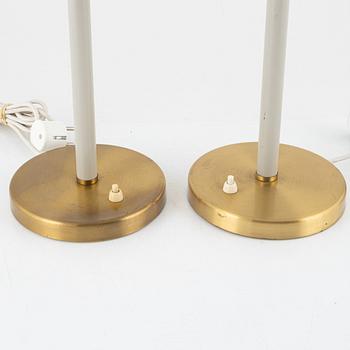 ASEA, a pair of model 'A1251' table lamps, 1940's-50's.