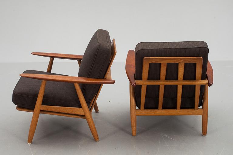 ARMLÄNSTOLAR, "GE 240" - "Cigarren"ett par Hans Wegner.