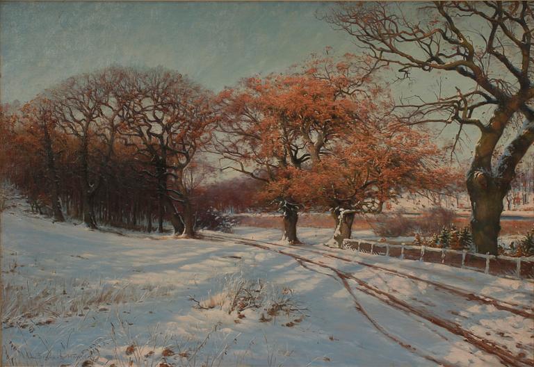 SIGVARD HANSEN, olja på duk, sign.