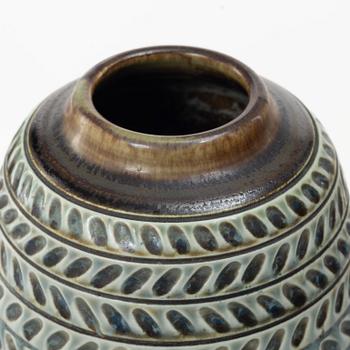 Gertrud Lönegren, a stoneware vase, Rörstrand.