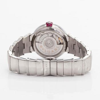 Bulgari, Lucea, armbandsur, 33 mm, stål, automatisk, 2017.